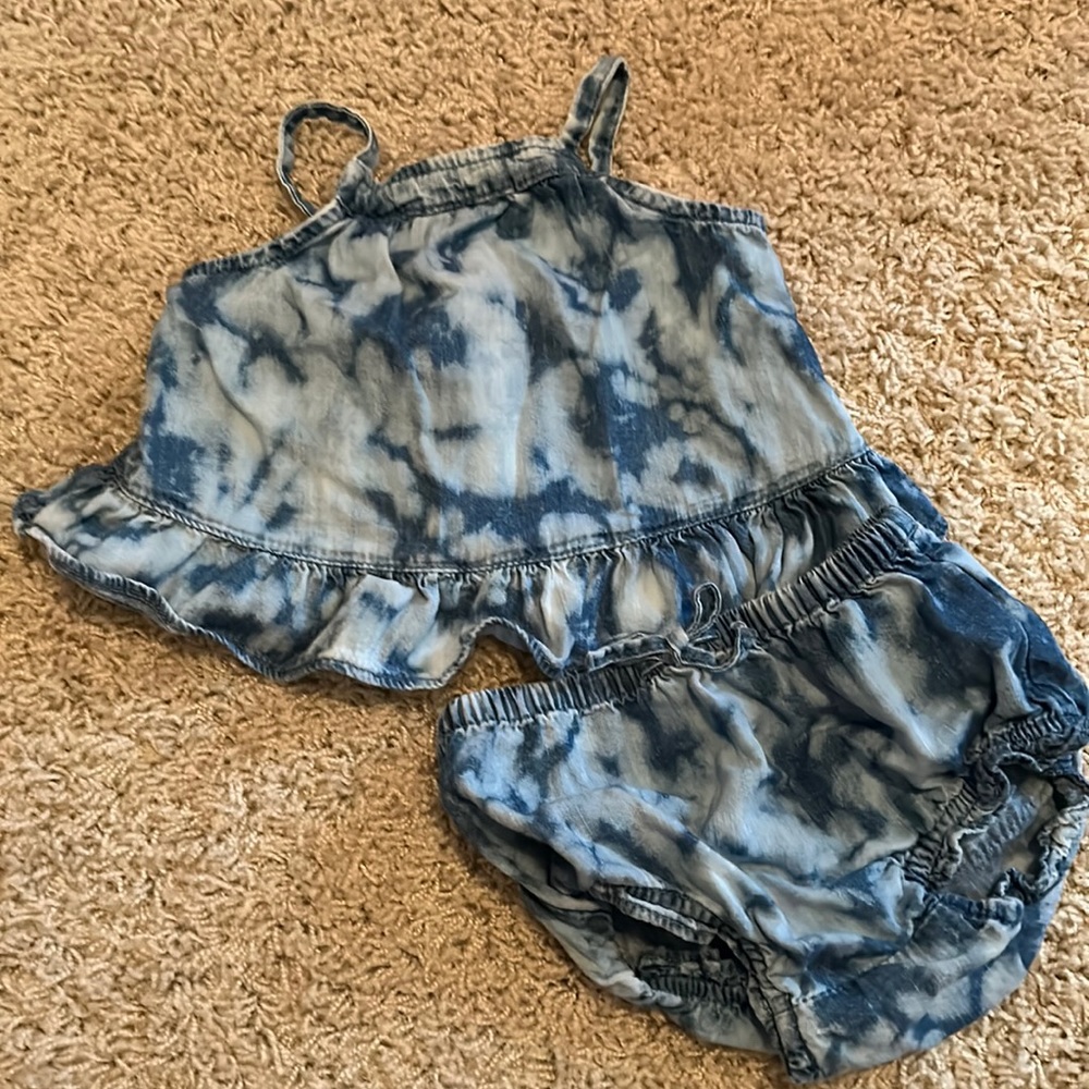 Gap Denim Tie Dye Set